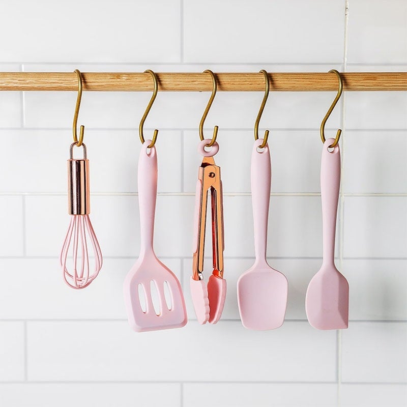 High-Temperature Silicone Non-Stick Pan & Spatula Set