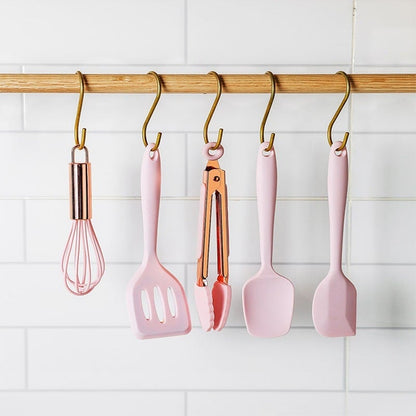 High-Temperature Silicone Non-Stick Pan & Spatula Set