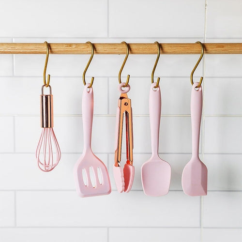 High-Temperature Silicone Non-Stick Pan & Spatula Set