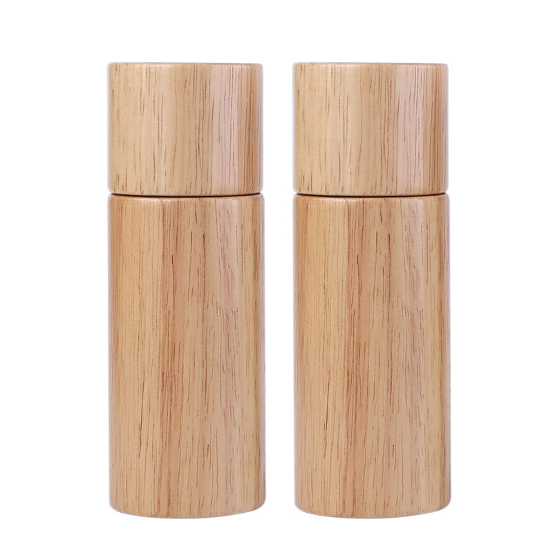Oak Grinder Seasoning Bottle for Kitchen Use