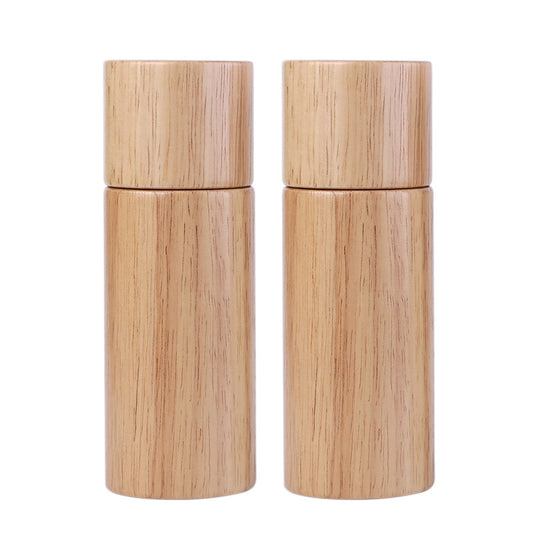 Oak Grinder Seasoning Bottle for Kitchen Use
