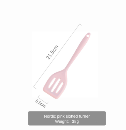 High-Temperature Silicone Non-Stick Pan & Spatula Set